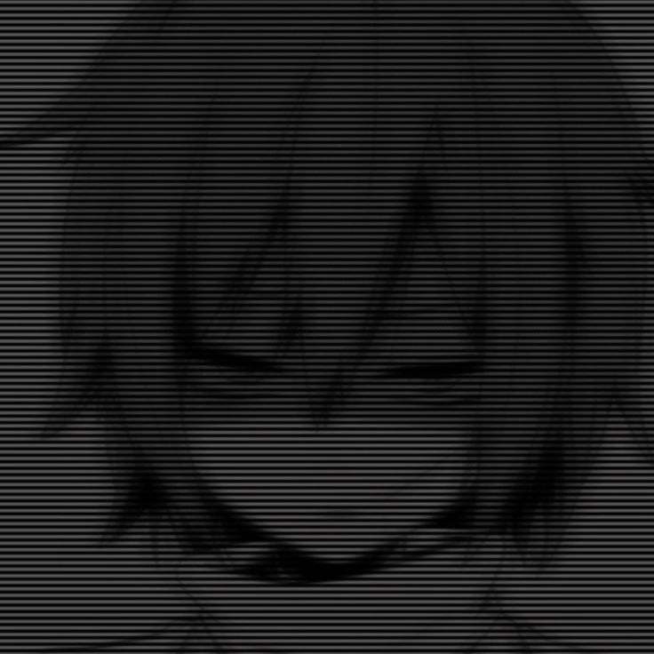 Avatar trắng đen anime mờ cuốn hút và bí ẩn
